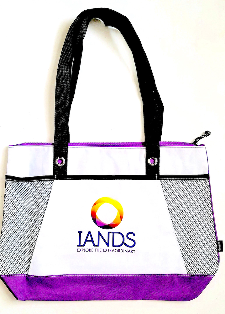 Tote Bag (Purple & White) - Click Image to Close
